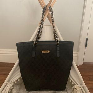 Authentic Black Gucci Handbag